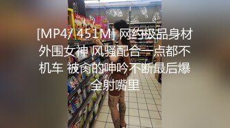 [MP4]长相甜美大奶妹子，性感黑丝高跟鞋穿着衣服操翘屁股摸逼，后人深插上位骑坐呻吟娇喘