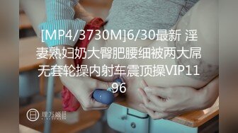 [MP4/3730M]6/30最新 淫妻熟妇奶大臀肥腰细被两大屌无套轮操内射车震顶操VIP1196