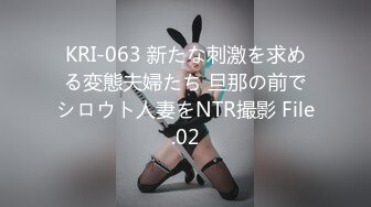 KRI-063 新たな刺激を求める変態夫婦たち 旦那の前でシロウト人妻をNTR撮影 File.02