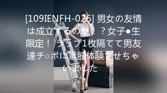 [109IENFH-026] 男女の友情は成立するのか！？女子●生限定！ ラップ1枚隔てて男友達チ○ポに素股体験させちゃいました♪