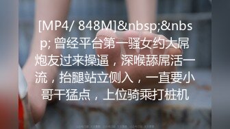 [MP4/ 848M]&nbsp;&nbsp; 曾经平台第一骚女约大屌炮友过来操逼，深喉舔屌活一流，抬腿站立侧入，一直要小哥干猛点，上位骑乘打桩机