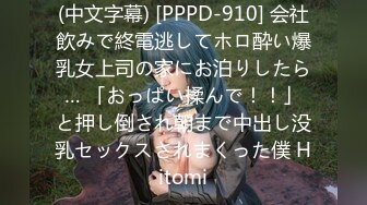 (中文字幕) [PPPD-910] 会社飲みで終電逃してホロ酔い爆乳女上司の家にお泊りしたら… 「おっぱい揉んで！！」と押し倒され朝まで中出し没乳セックスされまくった僕 Hitomi