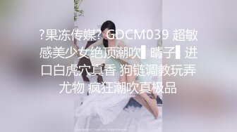 ?果冻传媒? GDCM039 超敏感美少女绝顶潮吹▌晴子▌进口白虎穴真香 狗链调教玩弄尤物 疯狂潮吹真极品